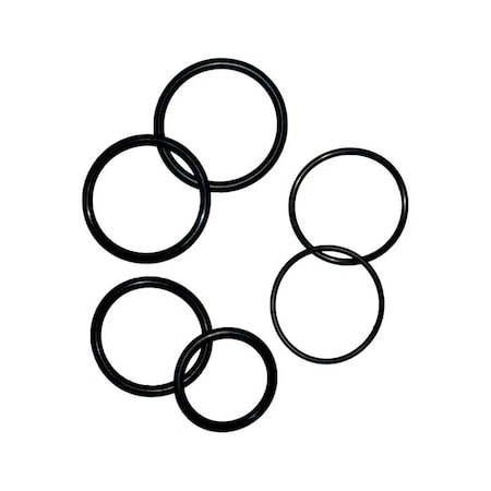 B & K Danco 2-3/8 in. D X 1-7/8 in. D Rubber O-Ring Assortment 6 pk 9D00010711